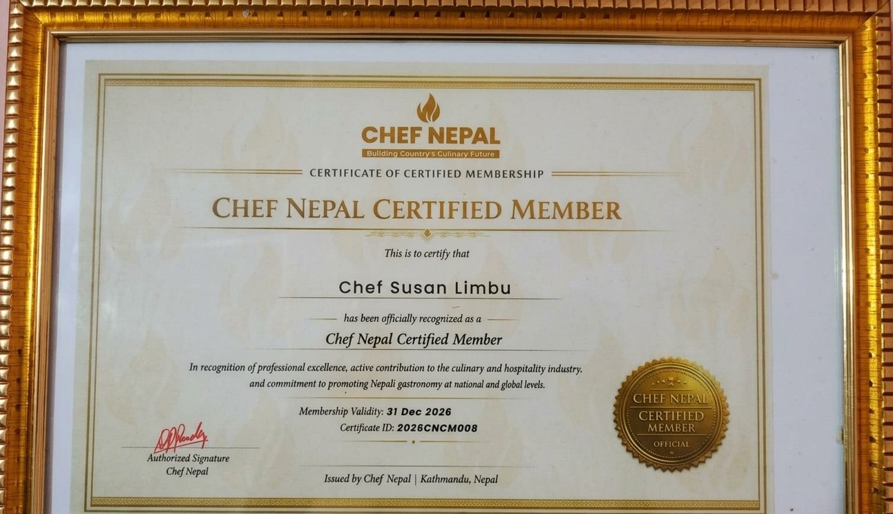 Chef Nepal Certified Member