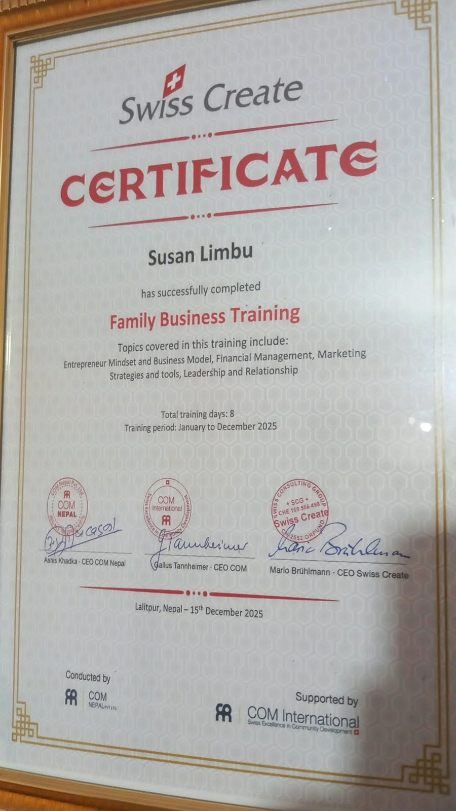 Family Business Entrepreneurship